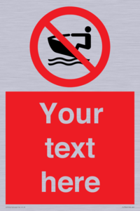 Custom No personal water craft